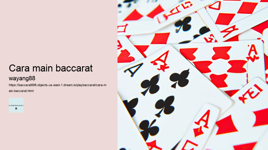 cara menang main baccarat di casino