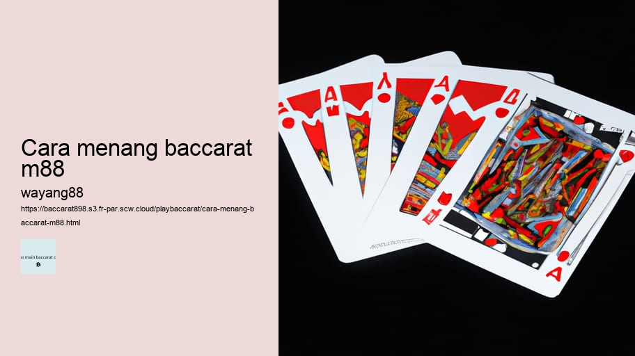 cara menang baccarat m88