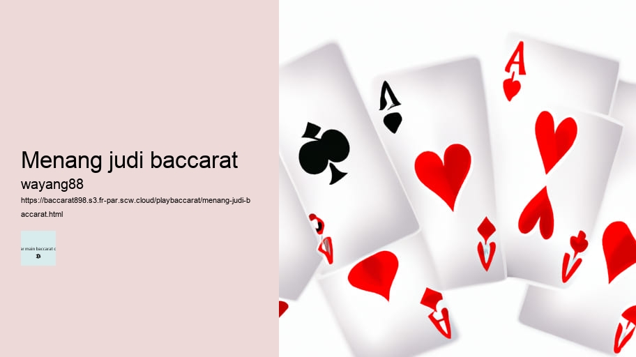 menang judi baccarat